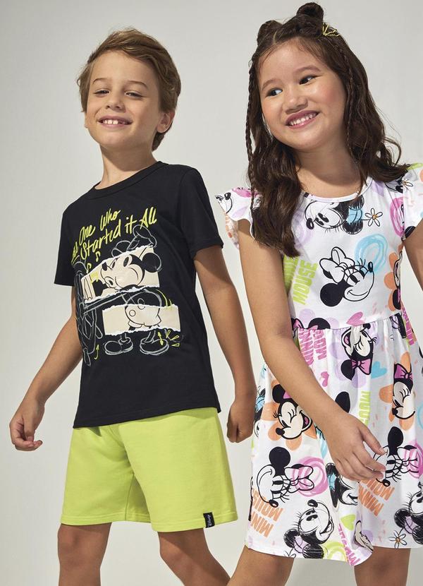 Malwee Kids - Vestido Branco Godê Minnie® 2