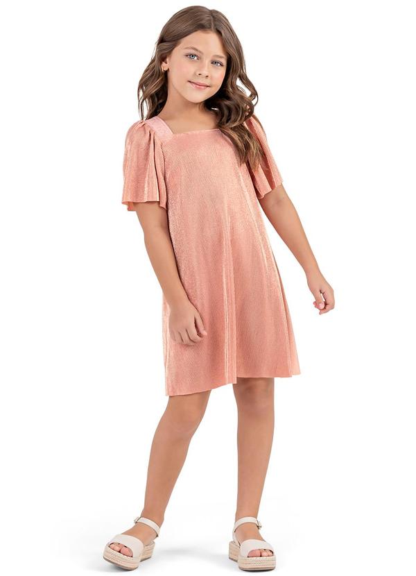 Colorittá - Vestido  Brilho Encantado Colorittá Rosa