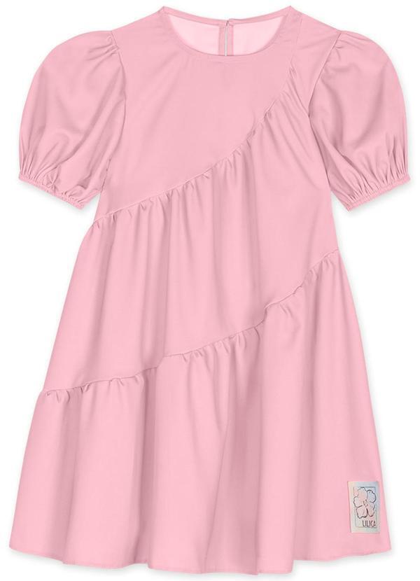 Lilica Ripilica - Vestido Candy Color Menina Rosa