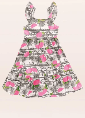 Fakini Kids - Vestido Cinza - FAKINI KIDS