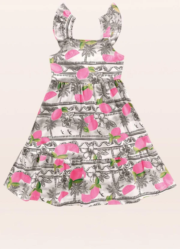 Fakini Kids - Vestido Cinza