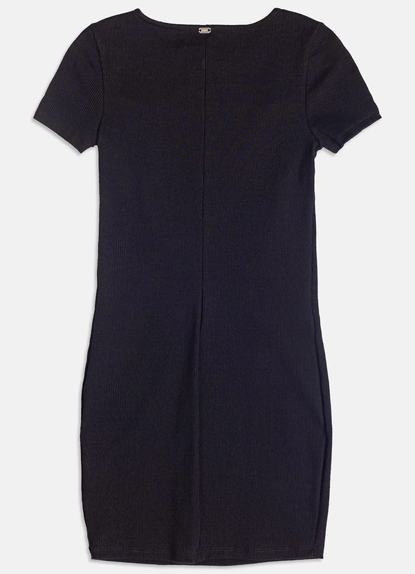 I Am - Vestido com Argola de Coração Preto 2