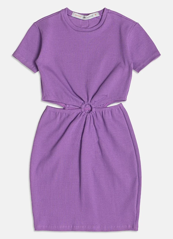 I Am - Vestido com Argola Roxo 6