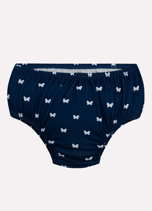 Milon - Vestido com Calcinha Bebê Borboleta Off White 3