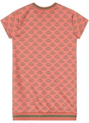 Lilica Ripilica - Vestido com Estampa Interativa Malha Laranja - LILICA RIPILICA