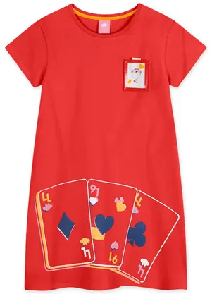 Lilica Ripilica - Vestido com Estampa Interativa Vermelho - LILICA RIPILICA