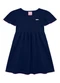 Duduka - Vestido Infantil Regata com Saia Flores  Azul  - variação: Azul