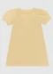 Malwee Kids - Vestido com Manga Bufante em Malha Rosa - variação: Amarelo