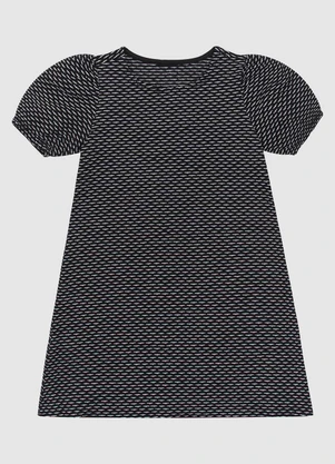 Malwee Kids - Vestido com Manga Bufante em Malha Branco - MALWEE KIDS