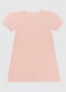 Malwee Kids - Vestido com Manga Bufante em Malha Rosa - variação: Rosa