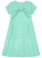 Duduka - Vestido Regata Strass Borboleta e Saia Rosa - variação: Verde
