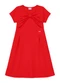 Duduka - Vestido Regata Strass Borboleta e Saia Rosa - variação: Vermelho