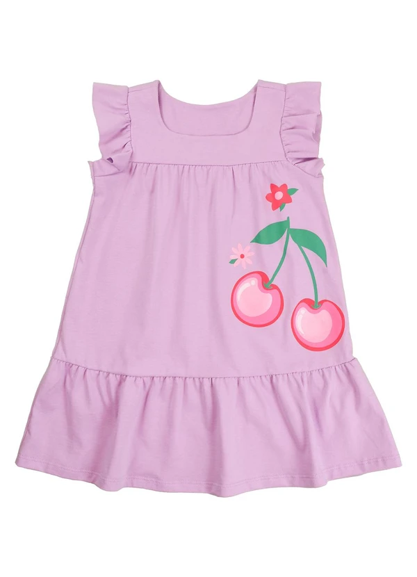 Tink Bink - Vestido com Silk Lilas