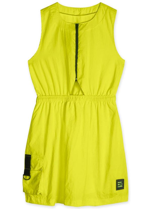 Hapier - Vestido Corta Amarelo