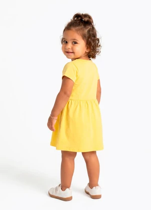 Sweet Lemon - Vestido Cotton Elegance Amarelo - SWEET LEMON