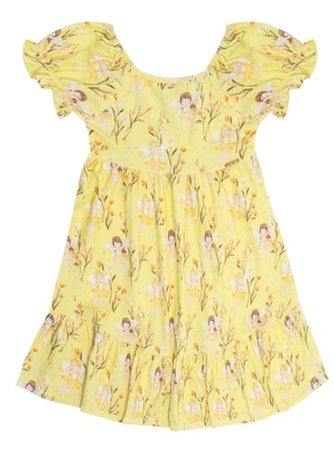 Pulla Bulla - Vestido Cotton Leve Amarelo - PULLA BULLA