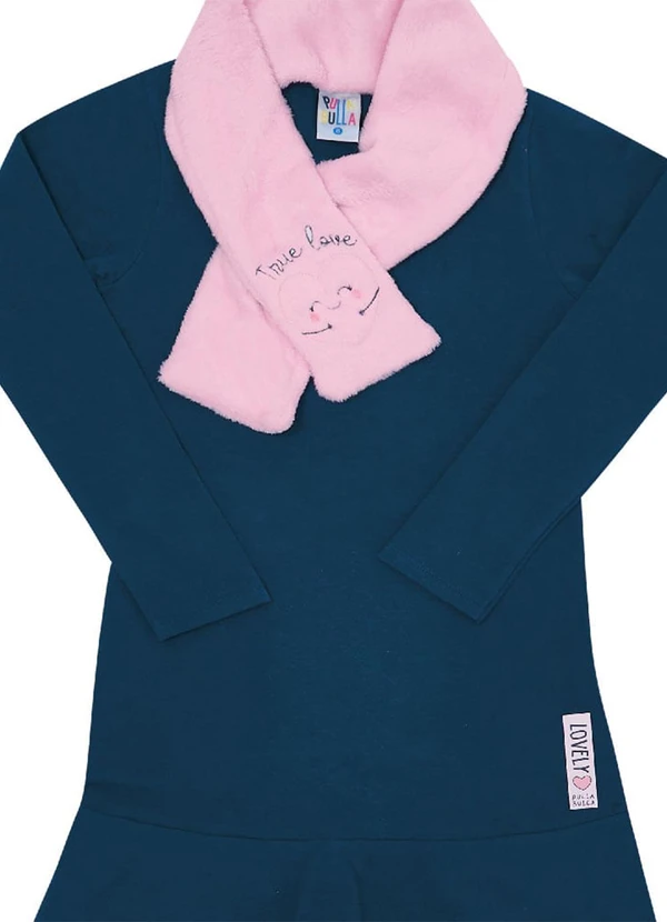 Pulla Bulla - Vestido Cotton Leve Menina Azul