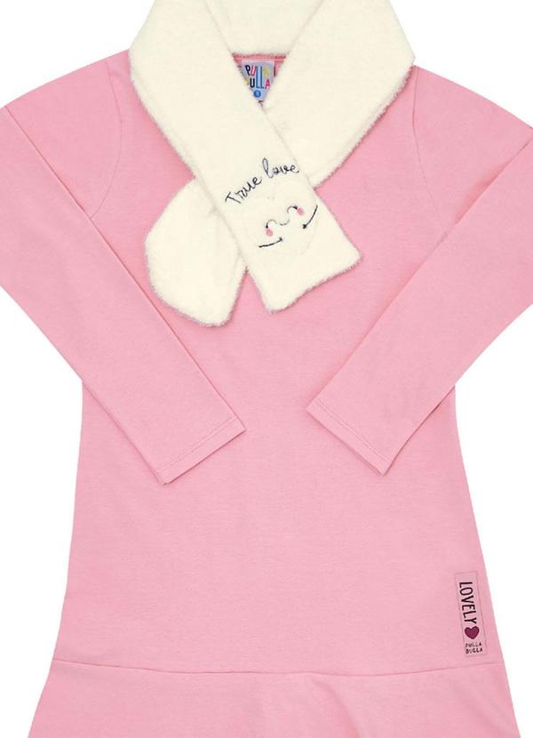 Pulla Bulla - Vestido Cotton Leve Menina Rosa