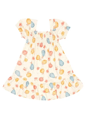 Pulla Bulla - Vestido Cotton Leve Menina Vermelho - PULLA BULLA