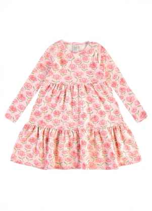 Pulla Bulla - Vestido Cotton Leve Rosa - PULLA BULLA