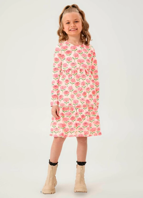 Pulla Bulla - Vestido Cotton Leve Rosa