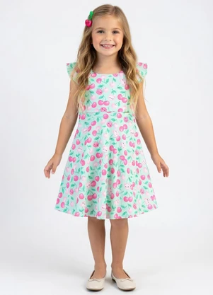 Pulla Bulla - Vestido Cotton Leve Verde - PULLA BULLA