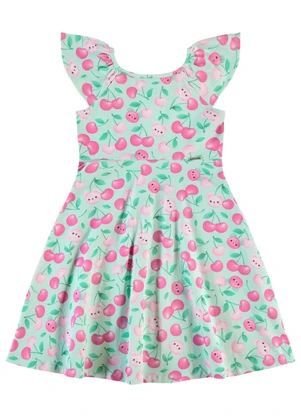 Pulla Bulla - Vestido Cotton Leve Verde - PULLA BULLA