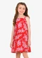 Rovi Kids - Vestido Cotton Vermelho - variação: Vermelho