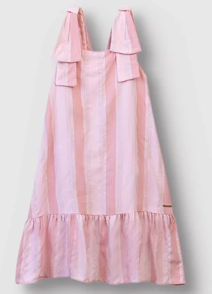 Carinhoso - Vestido Curto Amplo em Off White - CARINHOSO