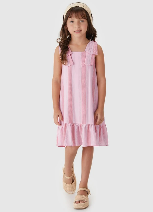 Carinhoso - Vestido Curto Amplo em Off White