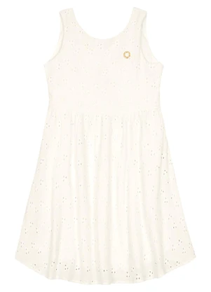 Carinhoso - Vestido Curto em Laíse Bege - CARINHOSO