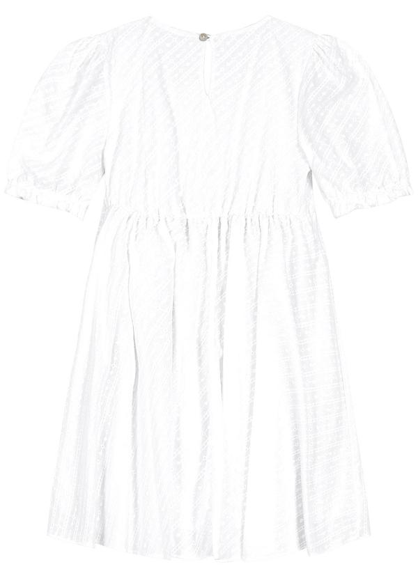Carinhoso - Vestido Curto em Laíse Off White 2