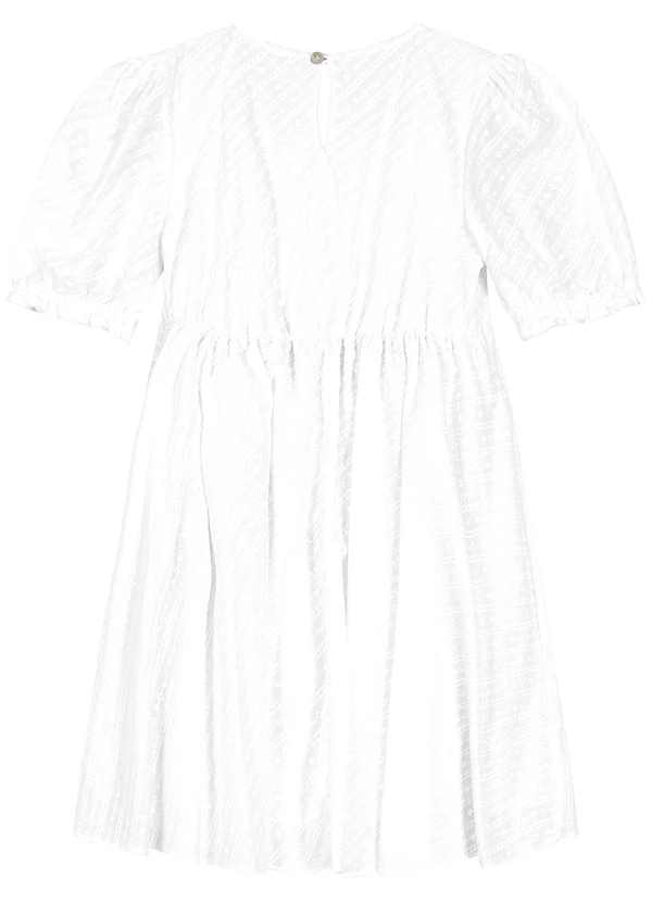 Carinhoso - Vestido Curto em Laíse Off White 2
