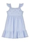Alakazoo - Vestido Curto em Malha de Algodão Rosa - variação: Azul