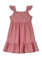 Alakazoo - Vestido Curto em Malha de Algodão Rosa - variação: Vermelho