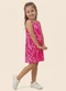 Malwee Kids - Vestido Curto Evasê Corações Azul Marinho - variação: Rosa Escuro