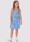 Malwee Kids - Vestido Curto Godê Laços Azul - variação: Azul