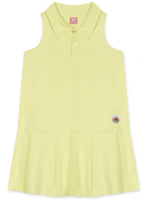 Lilica Ripilica - Vestido Curto Infantil Feminino Amarelo - LILICA RIPILICA