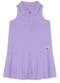 Lilica Ripilica - Vestido Curto Infantil Feminino Amarelo - variação: Roxo