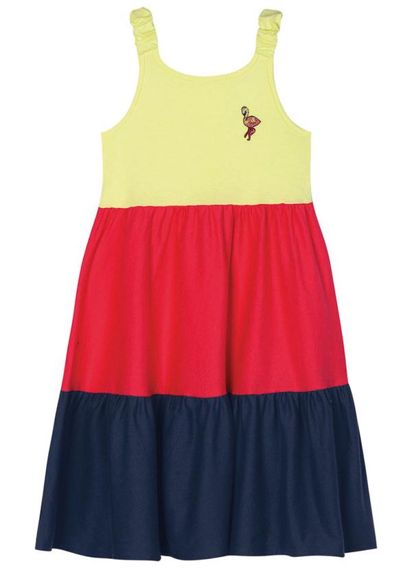 Marisol - Vestido Curto Infantil Menina Verde