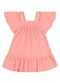 Colorittá - Vestido Curto Infantil Menina Sianinha Amarelo - variação: Rosa