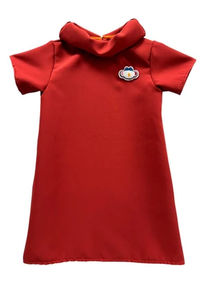 Lilica Ripilica - Vestido Curto Infantil Menina Vermelho - LILICA RIPILICA