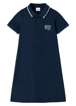 Malwee Kids - Vestido Curto Polo The Legacy Azul Marinho - MALWEE KIDS