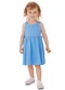 Malwee Kids - Vestido Curto Rodado Texturizado Azul - variação: Azul