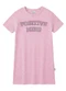 Malwee Kids - Vestido Curto T-Shirt Positive Mind Preto - variação: Rosa