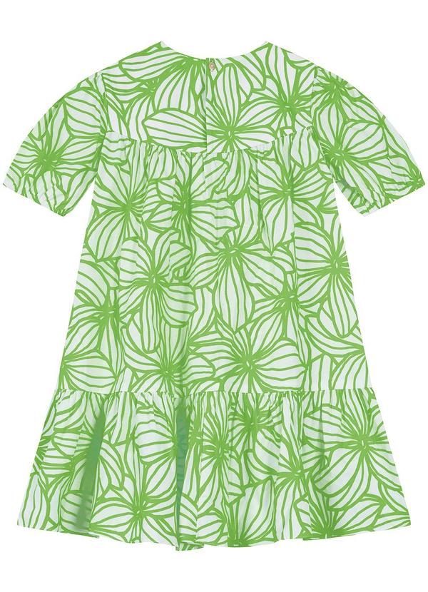 Carinhoso - Vestido Curto Tropical Verde 2