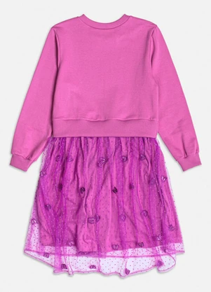 Momi - Vestido da Angel com Tule Roxo - MOMI