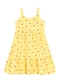 Duduka - Vestido Regata Strass Borboleta e Saia Rosa - variação: Amarelo