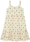 Duduka - Vestido Regata Strass Borboleta e Saia Rosa - variação: Bege