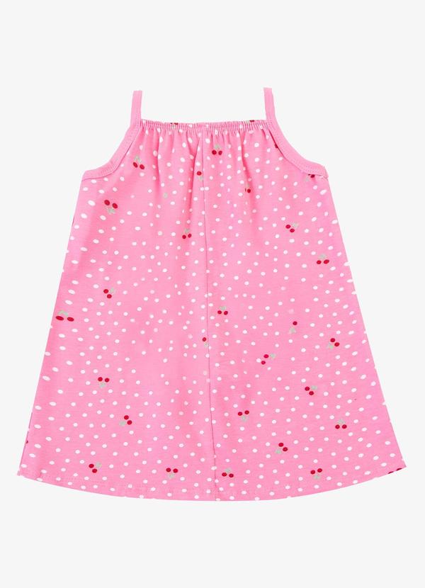 Select - Vestido de Alça Infantil Rosa 4
